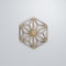 Ekena Millwork Extra Small Hampton Decorative Fretwork Wood Wall Panels, Hickory, 7 3/8"W x 8 1/2"H x 3/8"T WALW08X08X0375HMPHI - alternate 2